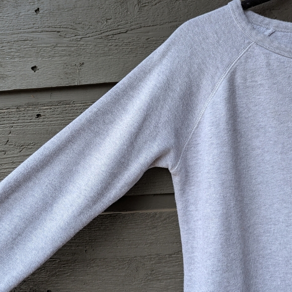 Maison Labiche Crazy In Love Sweatshirt Heather Gray Size Medium - Picture 5 of 10